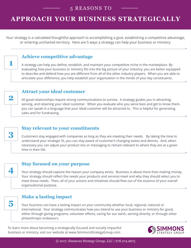 5 Reasons to Approach Your Business Strategically [PDF] | Simmons Strategy Group